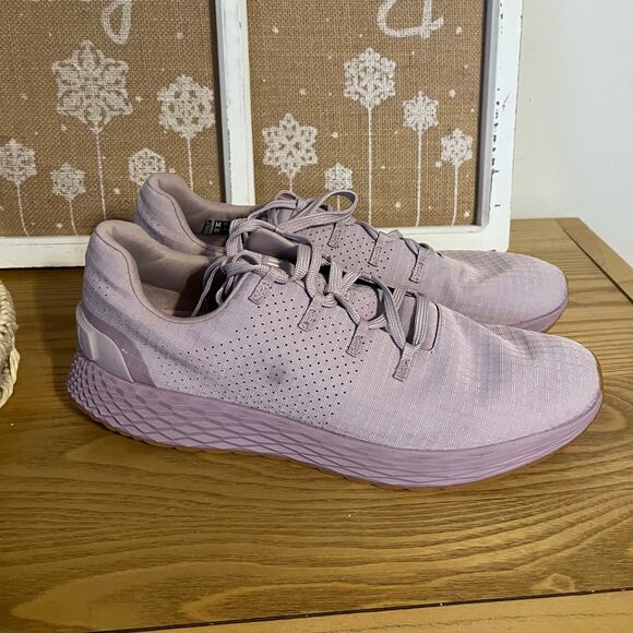 NOBULL Shoes Mens 12.5 Ripstop Runner Pastel Purple CrossFit Gym Training